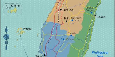 Taipei Taiwan peta lokasi